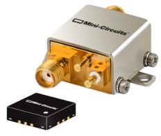 Two RF amplifiers with low noise figure and different package styles