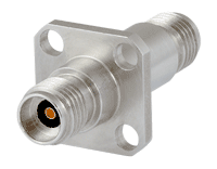 RF Adapter Straight 2.92mm Female to 2.92mm Female DC - 40GHz Flange 50Ω