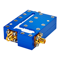 Suspended Substrate Diplexer, DC-2500/5100-7500 MHz, 50Ω