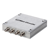 4 Ways DC Pass Power Splitter, 500 - 2700 MHz, 50Ω