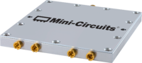 4 Ways DC Pass Power Splitter, 500 - 3000 MHz, 50Ω