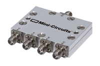 4 Ways DC Pass Power Splitter, 4000 - 18000 MHz, 50Ω