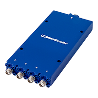 4 Ways DC Pass Power Splitter, 1000 - 26500 MHz, 50Ω | ZC4PD