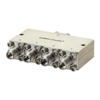 4 Ways DC Pass Power Splitter, 26000 - 50000 MHz, 50Ω