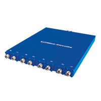 8 Ways Stripline DC Pass Power Splitter, 500 - 26500 MHz, 50Ω