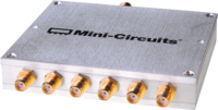 6 Ways DC Pass Power Splitter, 1800 - 6000 MHz, 50Ω