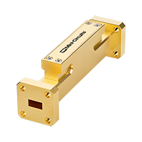 WR28 to WR28 Flange Waveguide 6 dB Attenuator Straight 26.5 - 40 GHz