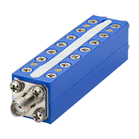 Suspended Substrate Band Pass Filter, 2000 - 6000 MHz, 50Ω