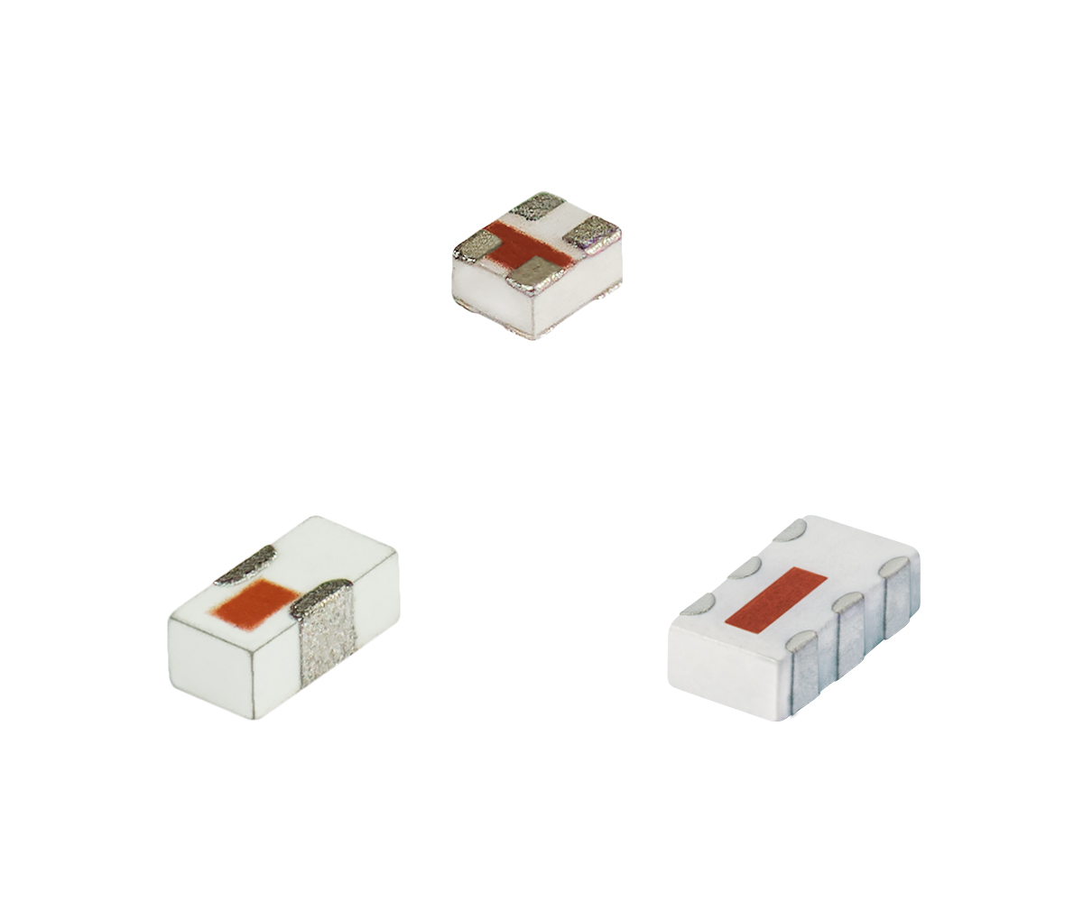 Three LTCC ceramic high pass filters