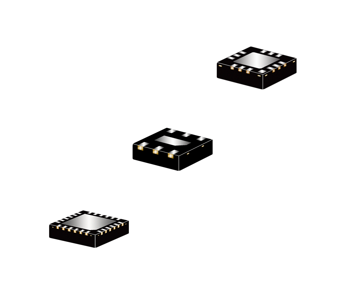 Three different MMIC Reflectionless filters