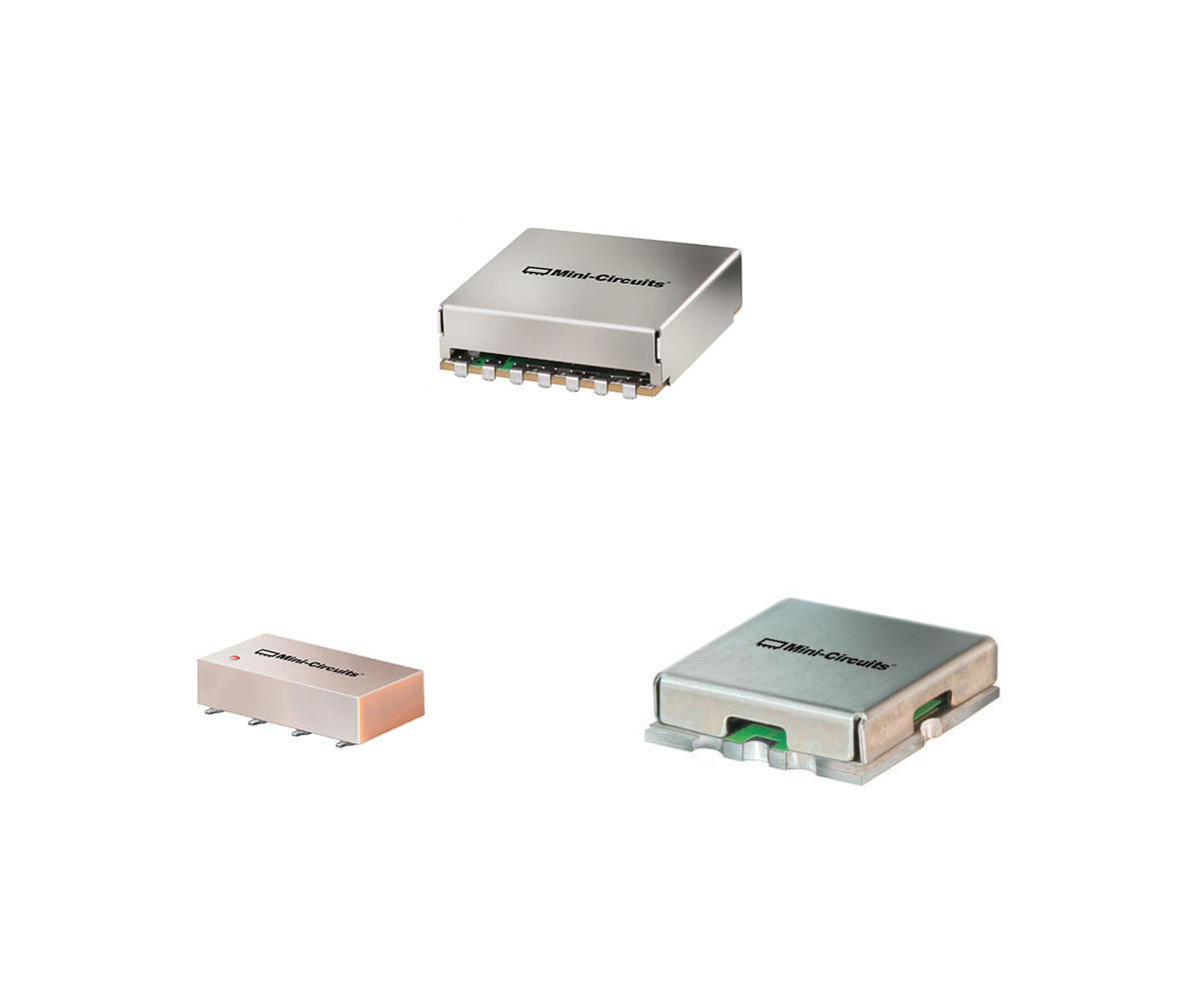 Three surface mount high pass filters