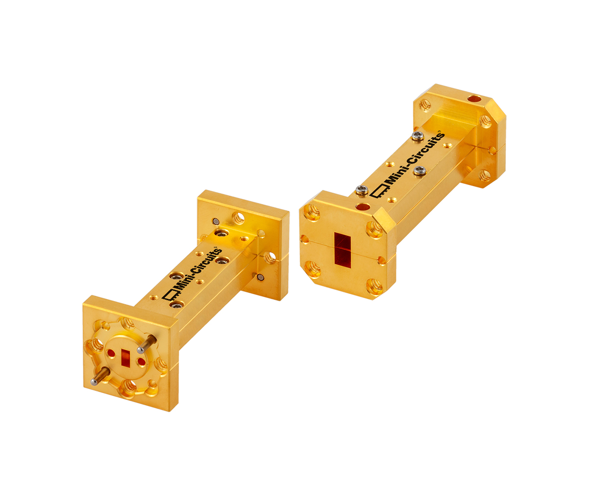 Two waveguide bandpass filters