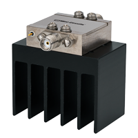 RF Gain Block Amplifier, 8000 - 14000 MHz, 50Ω
