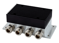 4 Ways Power Splitter, 100 - 440 MHz, 50Ω