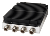 4 Ways DC Pass Power Splitter, 500 - 3300 MHz, 50Ω