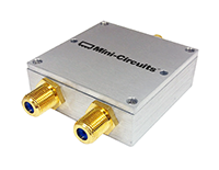 2 Ways DC Pass Power Splitter, 700 - 2450 MHz, 75Ω