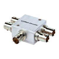 4 Ways Power Splitter, 1 - 1000 MHz, 50Ω