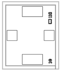 Die RF Gain Block Amplifier, DC - 6000 MHz, 50Ω