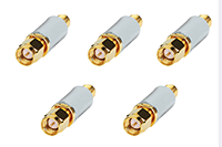 Kit of fixed DC to 6 GHz attenuators: 3, 6, 10, 20 and 30 dB values