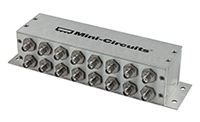 16 Ways Power Splitter, 0.1 - 200 MHz, 50Ω