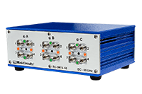 Millimeter Wave Switch, 3 x DPDT / Transfer, DC - 50 GHz, 2.4 mm