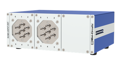 Latching Mechanical Switch Assembly, 2 x SP6T, DC - 67 GHz, 1.85 mm