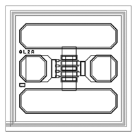 Die Low Noise Amplifier, 50 - 10000 MHz, 50Ω