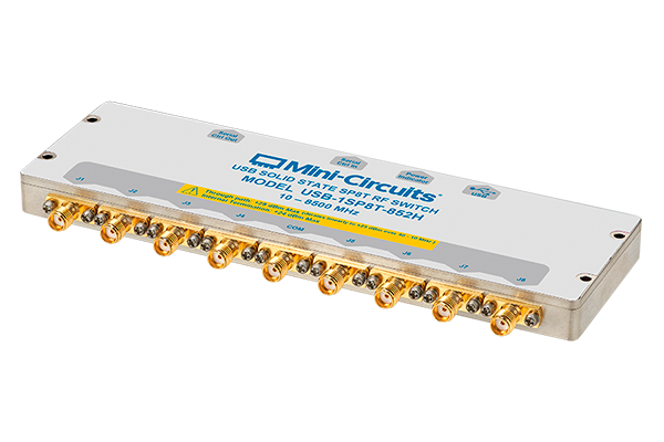 Absorptive SP8T, Solid State Switch, 10 MHz - 8.5 GHz, 50Ω