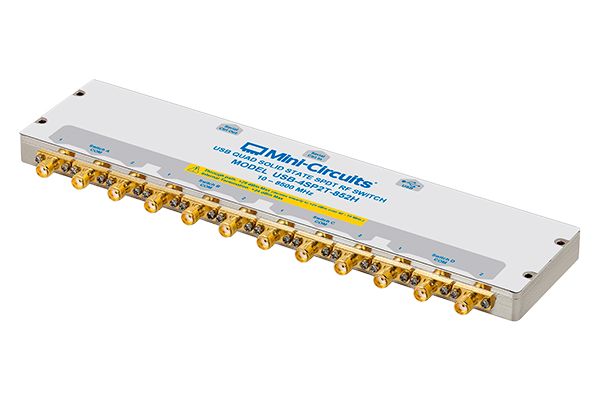 USB RF SPDT Solid State Switch Matrix, 10 MHz – 8.5 GHz, 50Ω