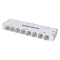 8 Ways Power Splitter, 10 - 800 MHz, 50Ω