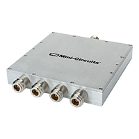 4 Ways DC Pass Power Splitter, 380 - 4600 MHz, 50Ω