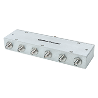 6 Ways DC Pass Power Splitter, 890 - 960 MHz, 50Ω