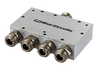4 Ways Power Splitter, 10 - 500 MHz, 50Ω